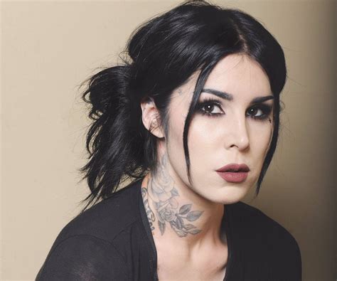 Kat Von D: II've been playing the piano since I was five years old, actually. My grandmother was a pianist and she classically trained myself and my siblings. So we grew up on a healthy diet of ...